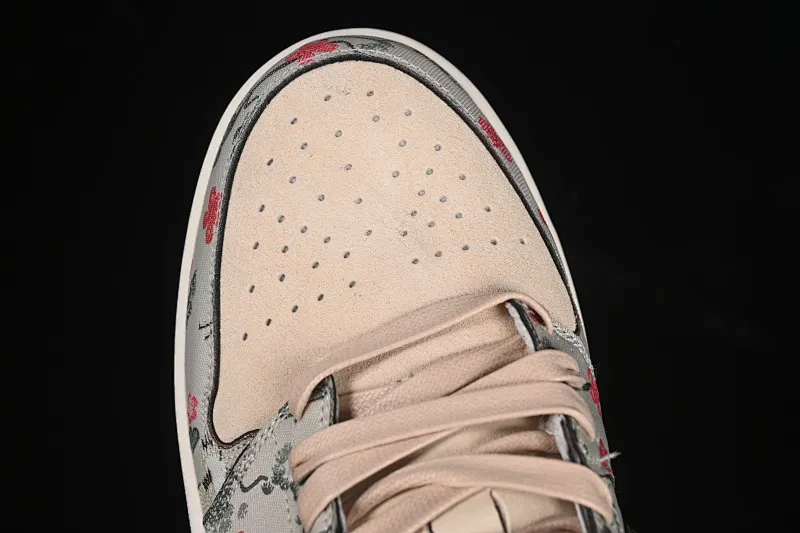 All categories Air Jordan Jordan series basketball shoes Air Jordan 1 Low Rui Hachimura x Air Jordan 1 Low OG "Oatmeal" AJ1 Joe 1 Hachimura co-branded low-top cultural casual sneakers HV8293-100